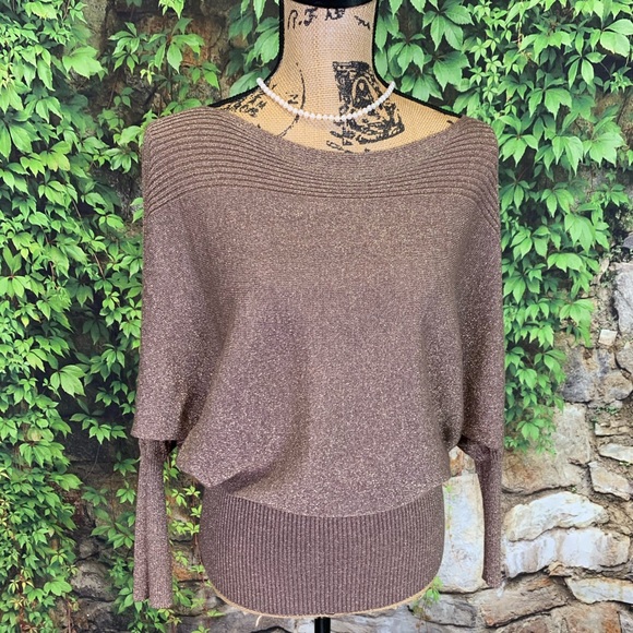 Casting Sweaters - CASTING Metallic Thread Pullover, M